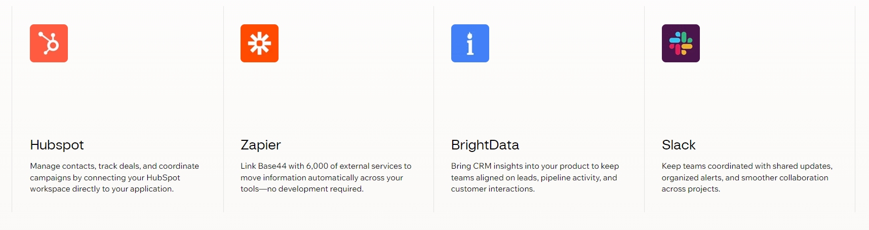 integrazioni-base44-app-builder